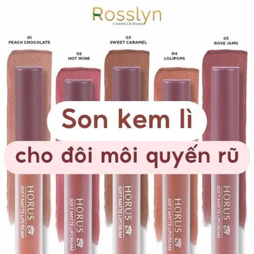 Son kem lì nâng tầm nhan sắc với đôi môi quyến rũ, gợi cảm