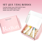 [SET QUÀ TẶNG DOANH NGHIỆP] Combo 3 chai nước hoa Pure Soul, Soft Day, Love Note dung tích 10ml