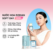 [Set quà tặng doanh nghiệp] Combo 4 chai nước hoa Pure Soul, Soft Day, Love Note, Matcha Tea dung tích 30ml nhà Rodian