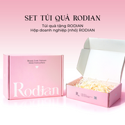 Hộp Quà Doanh Nghiệp mix combo và Túi quà tặng Rodian kèm rơm