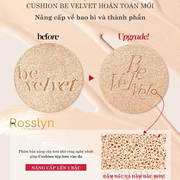 [Lõi Refill] Phấn Nước Espoir Pro Tailor Be Velvet Cover Cushion New Class SPF34 PA++ 13gr - Rosslyn