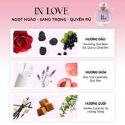 [SET QUÀ TẶNG DOANH NGHIỆP] Combo 2 chai nước hoa In Love 50ml và Pure Soul 10ml