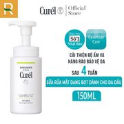 Sữa rửa mặt dạng bọt dành cho da dầu CURÉL SEBUM TROUBLE CARE SEBUM CARE FOAMING WASH (150 ml) - CU000004 - Rosslyn