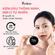 PHẤN PHỦ BỘT KIỀM DẦU RODIAN MỊN LÌ TỰ NHIÊN, LÀNH TÍNH TỪ 09 LOẠI THỰC VẬT - RD000010