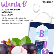 Mặt Nạ Tinh Chất Vitamin B Hồi Phục, Mịn Da Foodaholic Derma Soothing Moisture Mask With VITAMIN B (23g) - FD000005 - Rosslyn