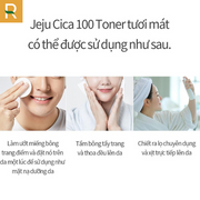 Nước hoa hồng PRETTYSKIN THE PURE JEJU CICA 100 TONER 250ml - PS000002 - Rosslyn