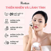 PHẤN PHỦ BỘT KIỀM DẦU RODIAN MỊN LÌ TỰ NHIÊN, LÀNH TÍNH TỪ 09 LOẠI THỰC VẬT - RD000010