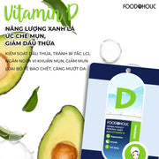 Mặt Nạ Tinh Chất Vitamin D Dịu Da, Dưỡng Ẩm Foodaholic Derma Perfect Renewal Mask With VITAMIN D (23g) - FD000007 - Rosslyn