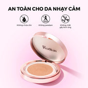 [Set quà tặng túi trong suốt] Combo Phấn nước RODIAN GLOW FIT CUSHION 12g và Nước Hoa Matcha Tea 30ml