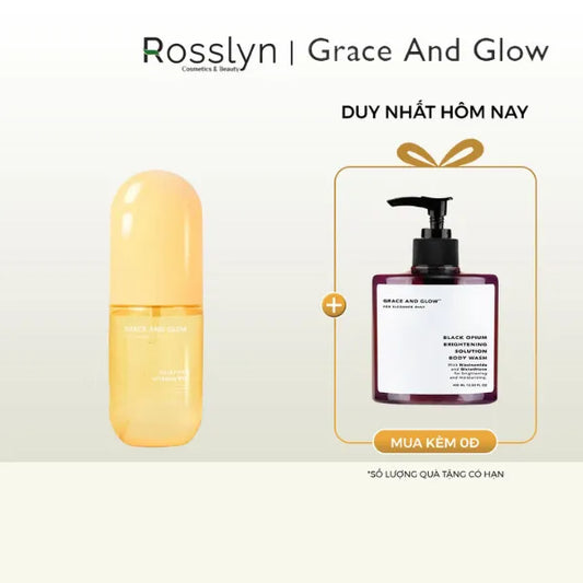Xịt dưỡng tóc Grace & Glow Daisy Hair Vitamin Mist hương nước hoa với Keratin chống xơ rối 100ml - GG000011 - Rosslyn
