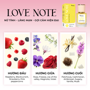 [SET QUÀ TẶNG DOANH NGHIỆP] Combo 2 chai nước hoa Soft Day, Love Note dung tích 30ml