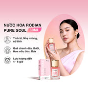 [Set quà tặng doanh nghiệp] Combo 3 chai nước hoa Pure Soul, Soft Day, Love Note dung tích 30ml nhà Rodian