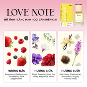 [Set quà tặng doanh nghiệp] Combo 3 chai nước hoa Pure Soul, Soft Day, Love Note dung tích 30ml nhà Rodian