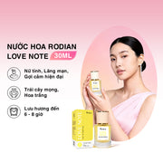 [Set quà tặng doanh nghiệp] Combo 3 chai nước hoa Pure Soul, Soft Day, Love Note dung tích 30ml nhà Rodian