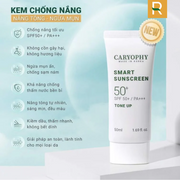 Kem chống nắng nâng tone, ngừa mụn Caryophy Smart Suncreen Tone up 50ml - CA000006 - Rosslyn