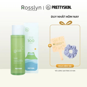 Nước hoa hồng PRETTYSKIN THE PURE JEJU CICA 100 TONER 250ml - PS000002 - Rosslyn