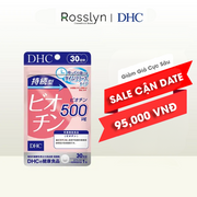 [Date 31/03/2026] Viên uống Biotin hỗ trợ làm đẹp tóc và móng DHC Biotin (30 ngày) - DH000009 - Rosslyn