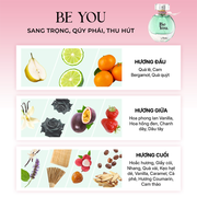 [SET QUÀ TẶNG TÌNH YÊU] Combo Nước hoa Rodian Be You 50ml và Nước Hoa Rodian In Love 50ml