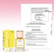 [SET QUÀ TẶNG TRÁI TIM] Combo 3 chai nước hoa Love Note, Soft Day, Matcha Tea dung tích 30ml