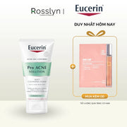 Sữa rửa mặt dạng bọt sạch sâu cho da nhờn Eucerin Pro Acne Cleansing Foam 150g - EU000015 - Rosslyn