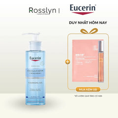 Gel rửa mặt cấp ẩm cho da nhạy cảm Eucerin DermatoCLEAN Cleansing Gel 200ml - EU000005 - Rosslyn