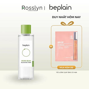 Beplain Nước hoa hồng Mung Bean Balancing Toner 200ml - BP000009 - Rosslyn