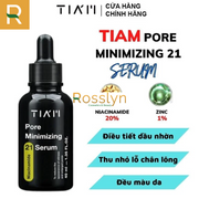 Tinh Chất Dưỡng Da Với 20% Niacinamide + 1% Zinc Pca Tia'm Serum Niacinamide Pore Mininmizing - TI000000 - Rosslyn