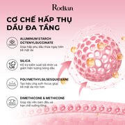 PHẤN PHỦ BỘT KIỀM DẦU RODIAN MỊN LÌ TỰ NHIÊN, LÀNH TÍNH TỪ 09 LOẠI THỰC VẬT - RD000010