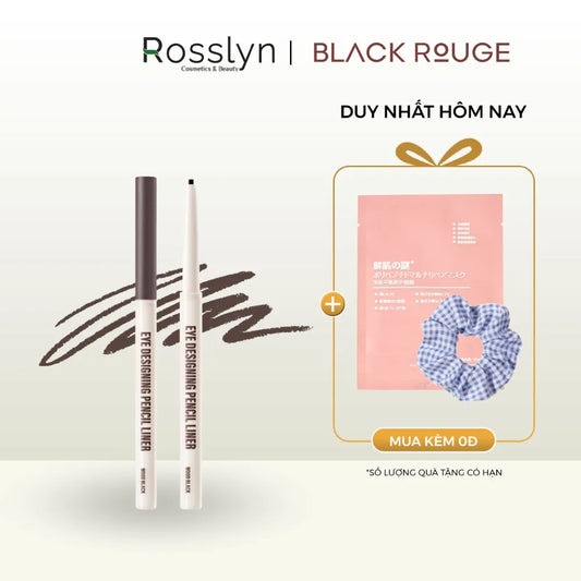 Bút Chì Kẻ Mắt Black Rouge Eye Designing Pencil Liner #PL101 - BR000029 - Rosslyn