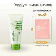 Sữa Rửa Mặt Nature Republic Chiết Xuất Lô Hội Soothing & Moisture Aloe Vera Foam Cleanser 150ml - NR000001 - Rosslyn