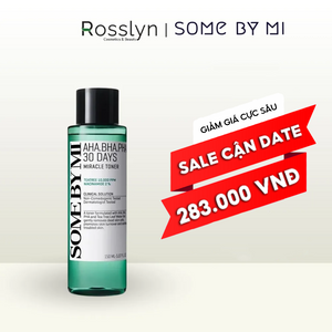 [Date 04/04/2026] Nước Hoa Hồng Dành Cho Da Mụn Some By Mi AHA-BHA-PHA 30 Days Miracle Toner 150ml - SB000001 - Rosslyn