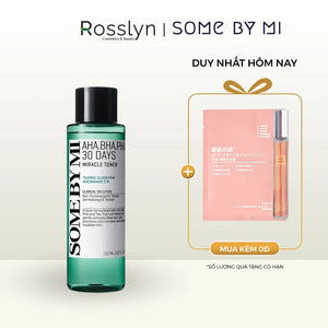 Nước Hoa Hồng Dành Cho Da Mụn Some By Mi AHA-BHA-PHA 30 Days Miracle Toner 150ml - SB000001 - Rosslyn