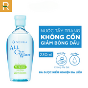 Nước tẩy trang Micellar Giảm Bóng Nhờn Senka All Clear Water Fresh 230ml - SE000005 - Rosslyn