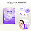 Mặt Nạ Peptide Trẻ Hóa, Lấp Đầy Vết Nhăn Foodaholic Peptide Anti-Wrinkle Premium Mask (23ml) - FD000012 - Rosslyn