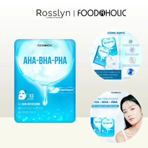 Mặt Nạ Tẩy da chết Foodaholic AHA-BHA-PHA Ample Treatment Mask (23ml) - FD000014