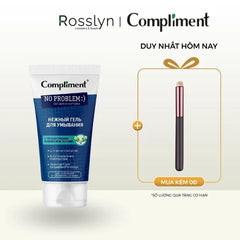 Gel rửa mặt Compliment No Problem Prebiotics & Axit Amin hỗ trợ làm dịu, phục hồi da nhạy cảm 200ml - CP000004 - Rosslyn