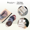 Set 100 Dây Chun Buộc Tóc Trơn Nhiều Màu Co Giãn Tốt Đựng Trong Túi Zip Tiện Lợi - QT173 - Rosslyn