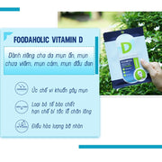 Mặt Nạ Tinh Chất Vitamin D Dịu Da, Dưỡng Ẩm Foodaholic Derma Perfect Renewal Mask With VITAMIN D (23g) - FD000007 - Rosslyn