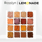 Bảng Phấn Mắt 16 Ô Chống Nước Lemonade Aesthetic Eyeshadow Palette LN000008 - Rosslyn - Rosslyn-vn