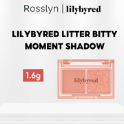 Bảng Phấn Mắt 2 Ô Siêu Xinh, Bền Màu Lilybyred Little Bitty Moment Shadow - Rosslyn - Rosslyn-vn
