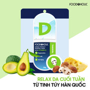 Mặt Nạ Tinh Chất Vitamin D Dịu Da, Dưỡng Ẩm Foodaholic Derma Perfect Renewal Mask With VITAMIN D (23g) - FD000007 - Rosslyn