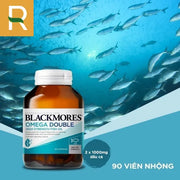 Viên Uống Dầu Cá Bổ Sung Omega Blackmores Double Omega High Strength Lọ 90 Viên - BM000001 - Rosslyn