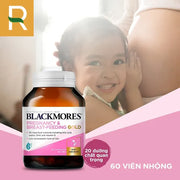 Vitamin Tổng Hợp Cho Bà Bầu Blackmores Pregnancy & Breast-Feeding Gold Lọ 60 Viên - BM000004 - Rosslyn