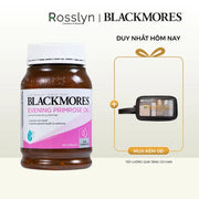 [Date 19/04/2025] Viên uống Tinh Dầu Hoa Anh Thảo Hỗ Trợ Cân Bằng Nội Tiết Tố Blackmores Evening Primrose Oil Lọ 190 Viên - BM000003 - Rosslyn