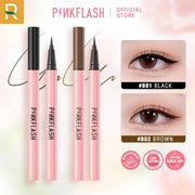 Bút kẻ mắt Pinkflash có 2 màu, dễ sử dụng.