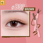 Bút kẻ mắt PinkFlash màu nâu nhẹ nhàng, dễ sữ dụng hợp xài makeup tự nhiên.