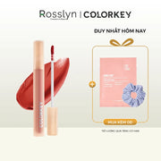 Son Bóng Dạng lỏng Mờ lì Chống thấm Nước Colorkey Soft Matte Water Tint - Rosslyn