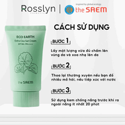 Kem Chống Nắng The SAEM SPF50+ /PA++++ Eco Earth Pink Sun Cream 50g - Rosslyn - Rosslyn-vn