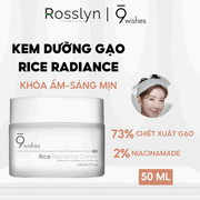 Kem Dưỡng Ẩm Và Làm Sáng Da Chiết Xuất Gạo 9 Wishes Rice Radiance Cream 50ml - WI000001 - Rosslyn - Rosslyn-vn
