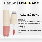Kem Má Mịn Lì Thuần Chay Lemonade Perfect Couple Blush 8.5g - 5 Years - Rosslyn - Rosslyn-vn